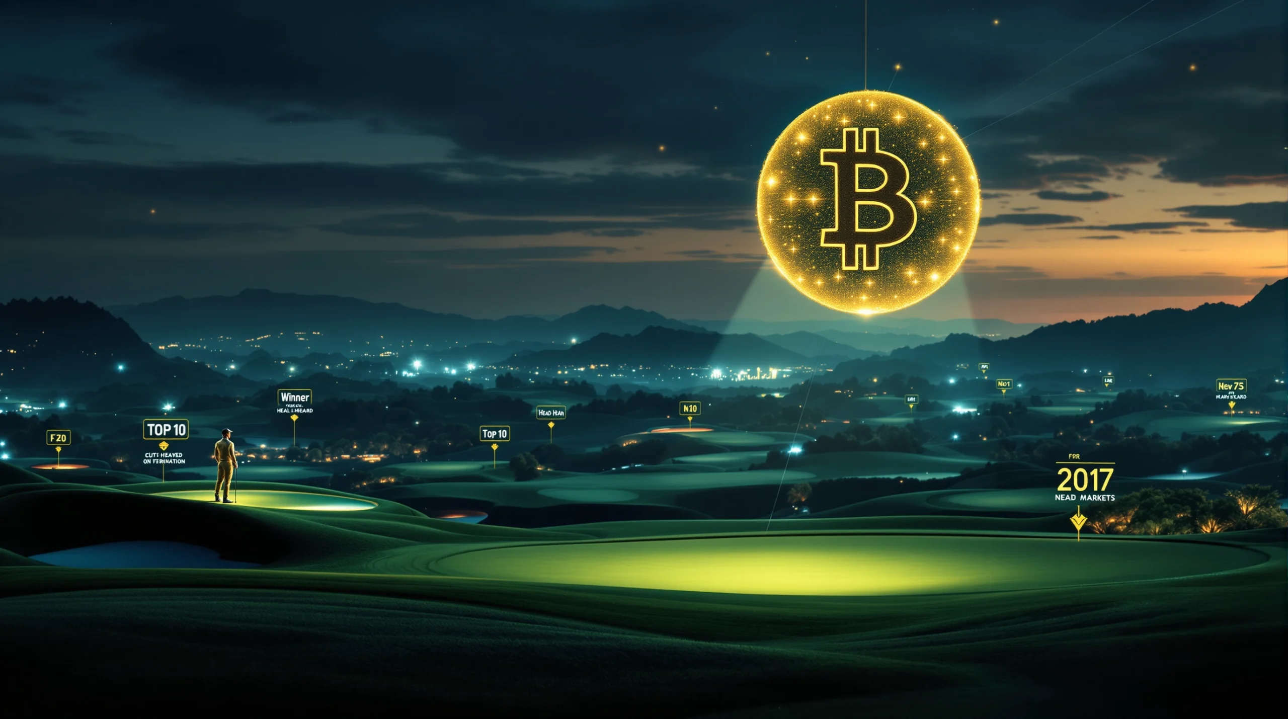 Apuestas de Golf con Bitcoin: Mercados, Torneos y Opciones